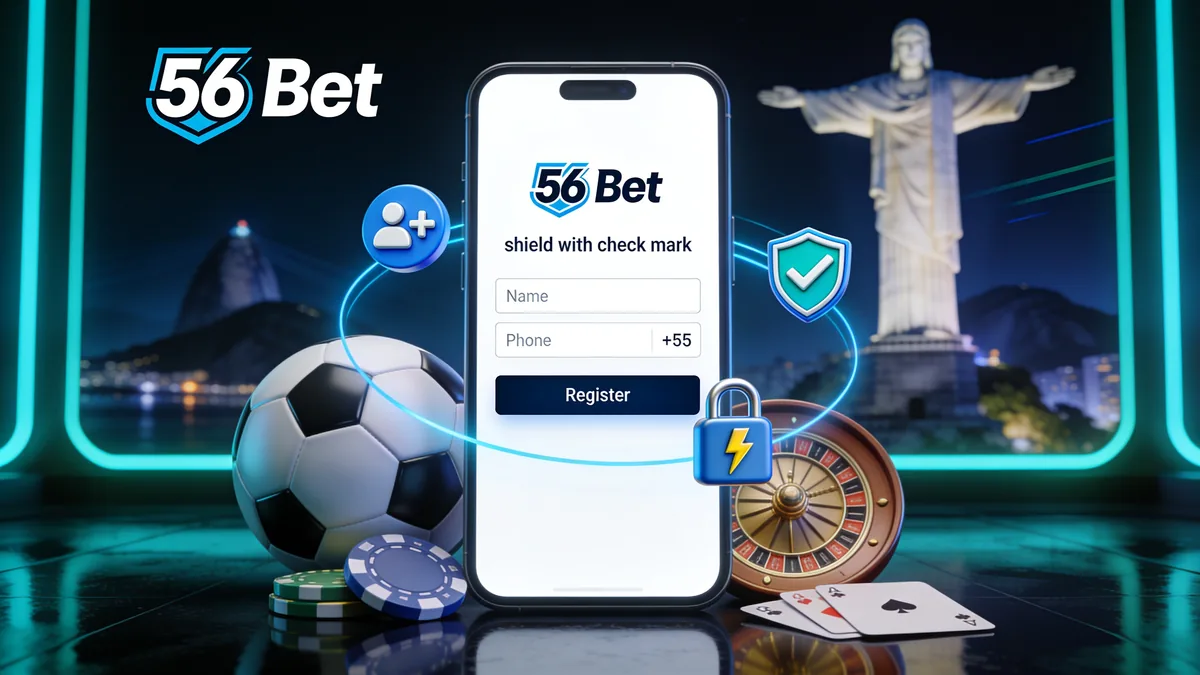 Como se cadastrar na 56 bet? para jogadores no Brasil